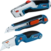 Bosch knife set 3 pcs with ergonomic grips.