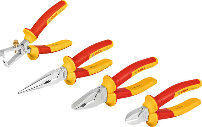 VDE Pliers Set 4 pcs Professional