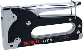 Bosch HT 8 handheld tacker for stapling tasks.