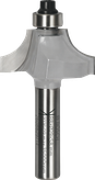 Bosch router bit ovolo with ball bearing, 8 mm shank.