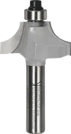 Bosch router bit ovolo with ball bearing, 8 mm shank.