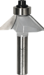 Bosch router bit chamfer 45 degree 29 mm with 8 mm shank.