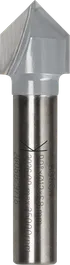 Bosch router bit V-Groove 12mm 90 degree shank 8mm.
