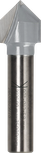 Bosch router bit V-Groove 12mm 90 degree shank 8mm.