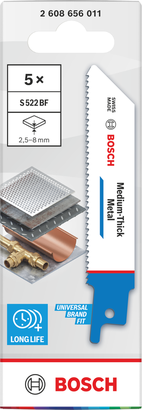 Medium-Thick Metal S522BF