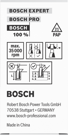 Bosch Router Bit Core Box R6 x Ø12 shank 8 mm.