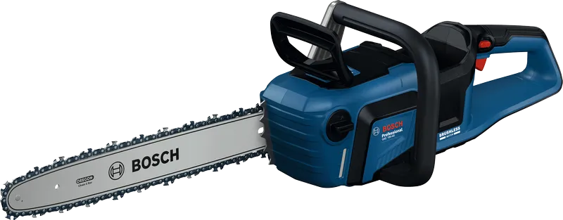 Bosch GKE 18V-40 cordless chainsaw.