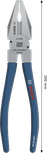 Bosch combination pliers with dipped non-slip handle, 200 mm.
