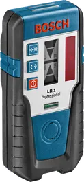 Bosch LR 1 laser receiver with IP65 dust protection.