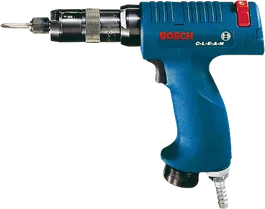Bosch C-L-E-A-N air screwdriver for precision fastening.