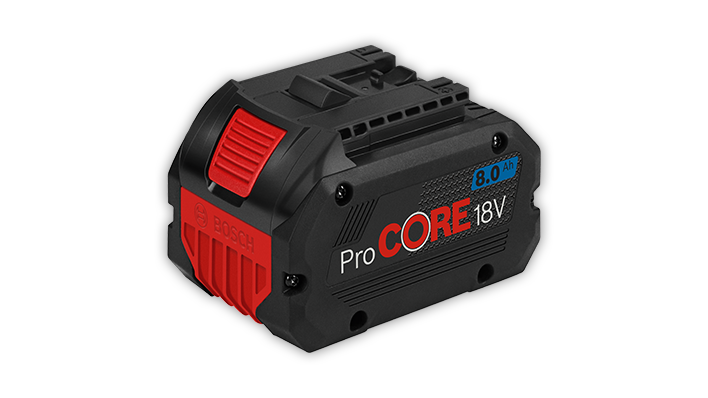 Bosch lance une nouvelle série de batteries ProCORE 18 Volts pour